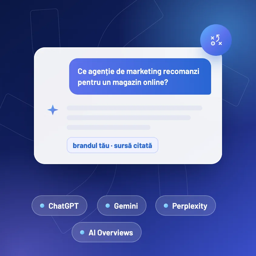 GEO și AEO: brandul recomandat în răspunsurile AI