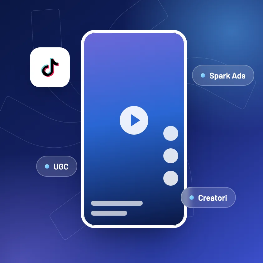 TikTok Ads: reclame video native cu creatori